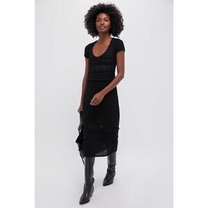 ISABEL MARANT ETOILE Black Aurore Dress Size 38 NWT Retail $790 Tuckernuck